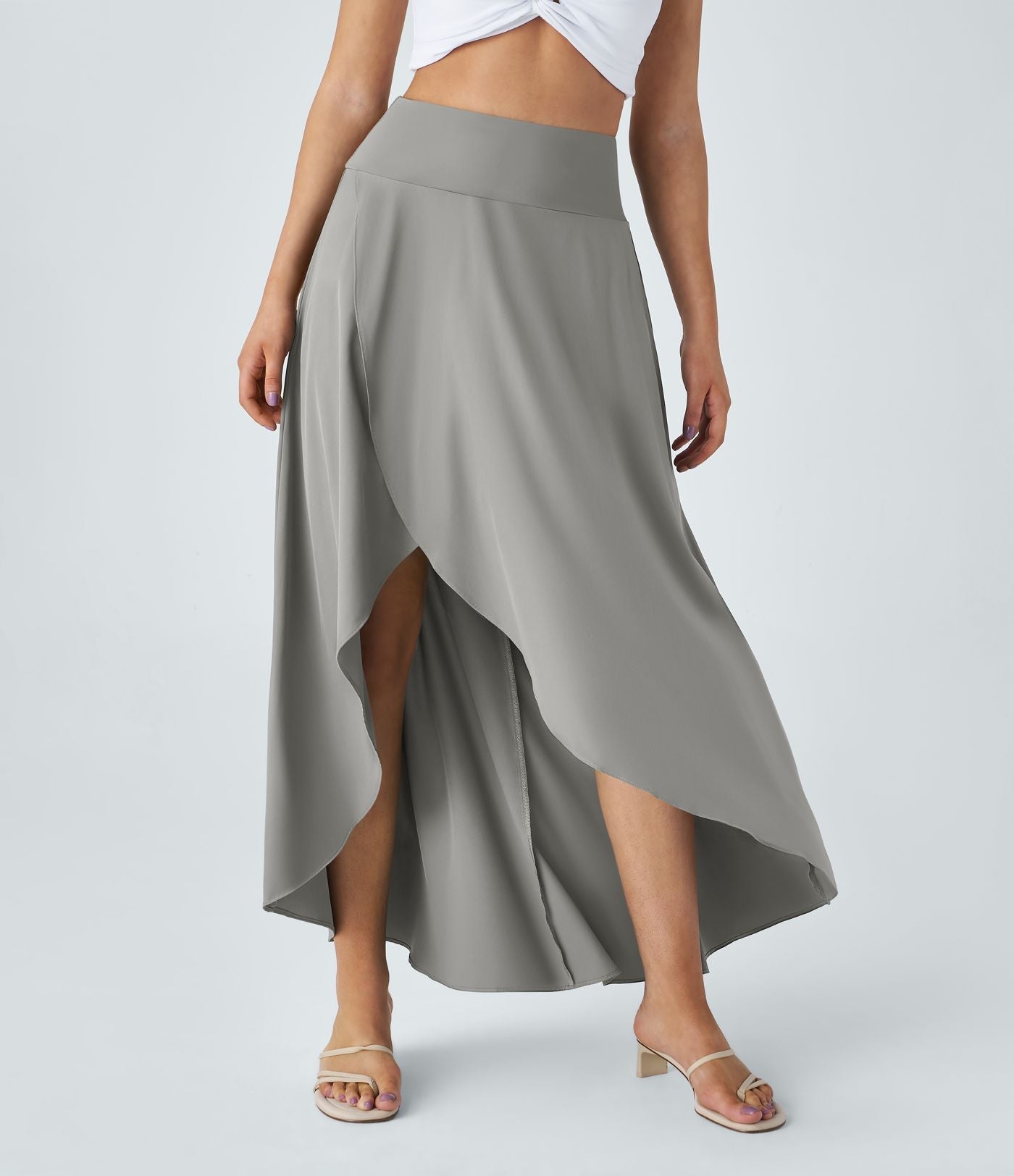 OMNIYA™ | Gonna Maxi Con Spacco e Confortevole