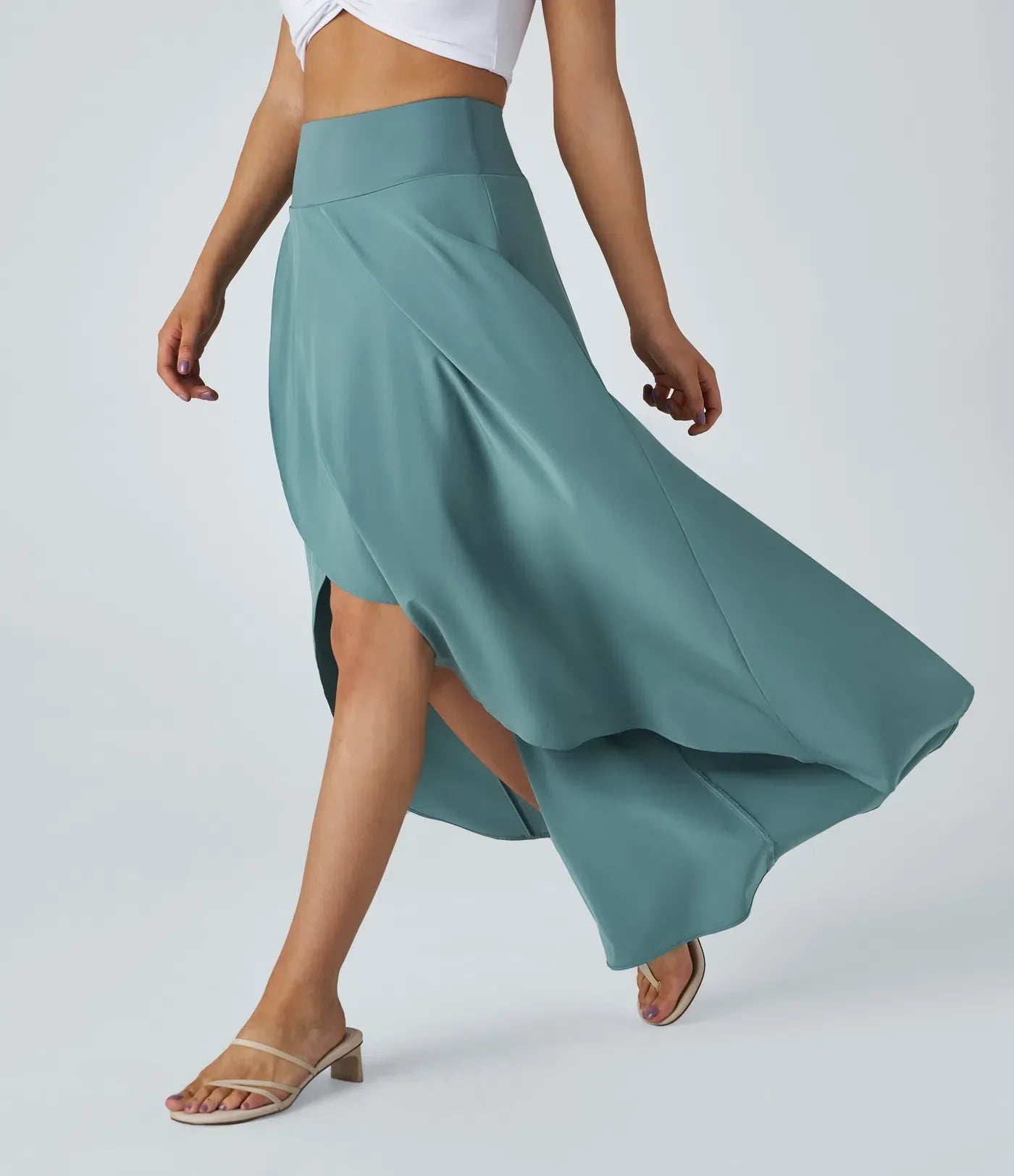 OMNIYA™ | Gonna Maxi Con Spacco e Confortevole
