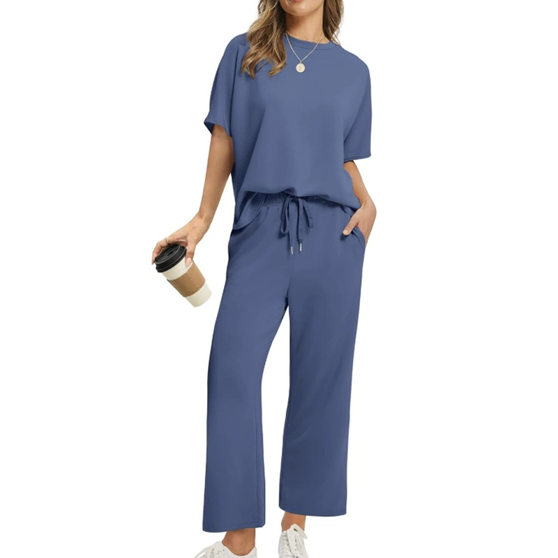 OMNIYA™ | Completo casual top e pantalone