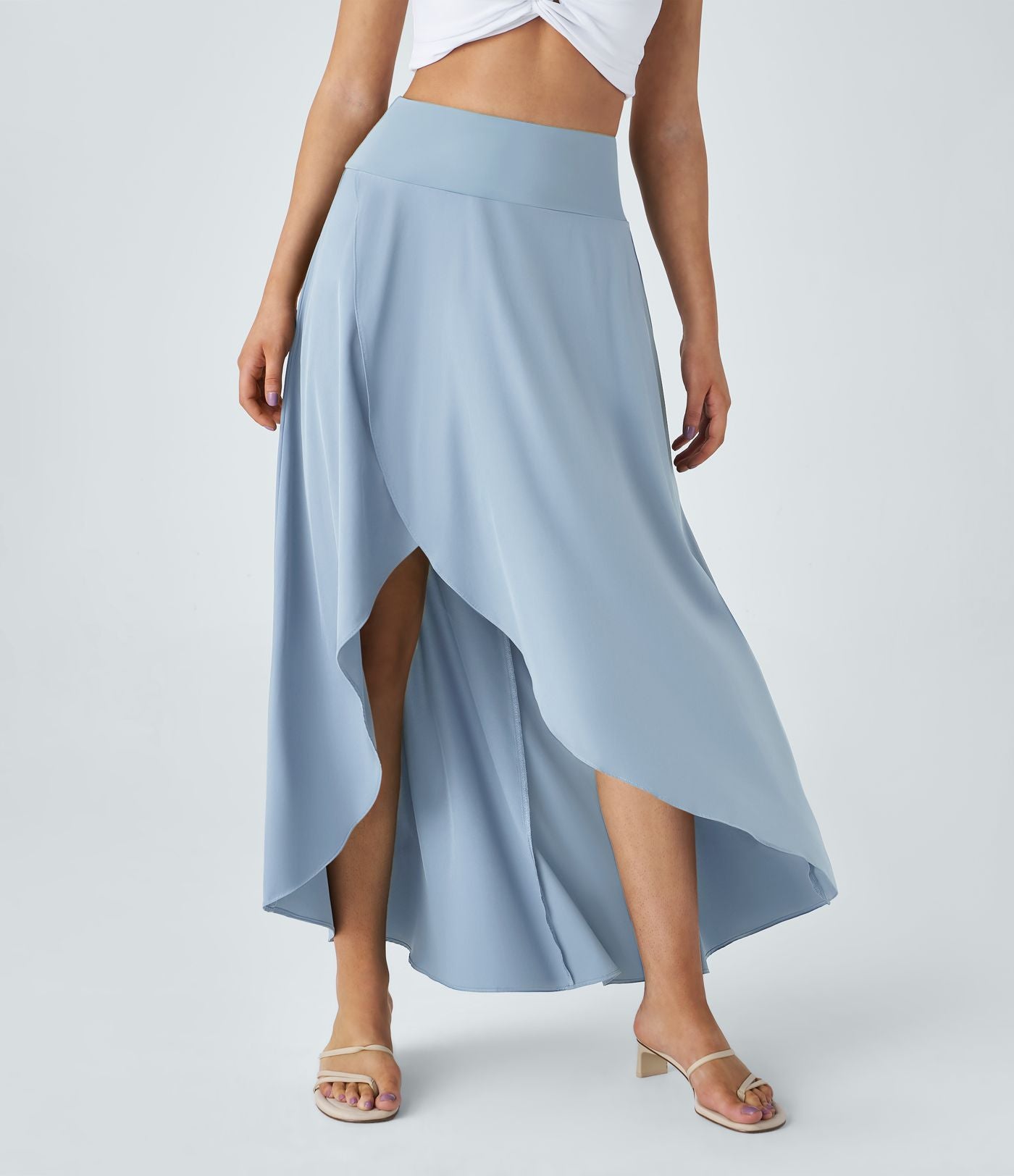 OMNIYA™ | Gonna Maxi Con Spacco e Confortevole