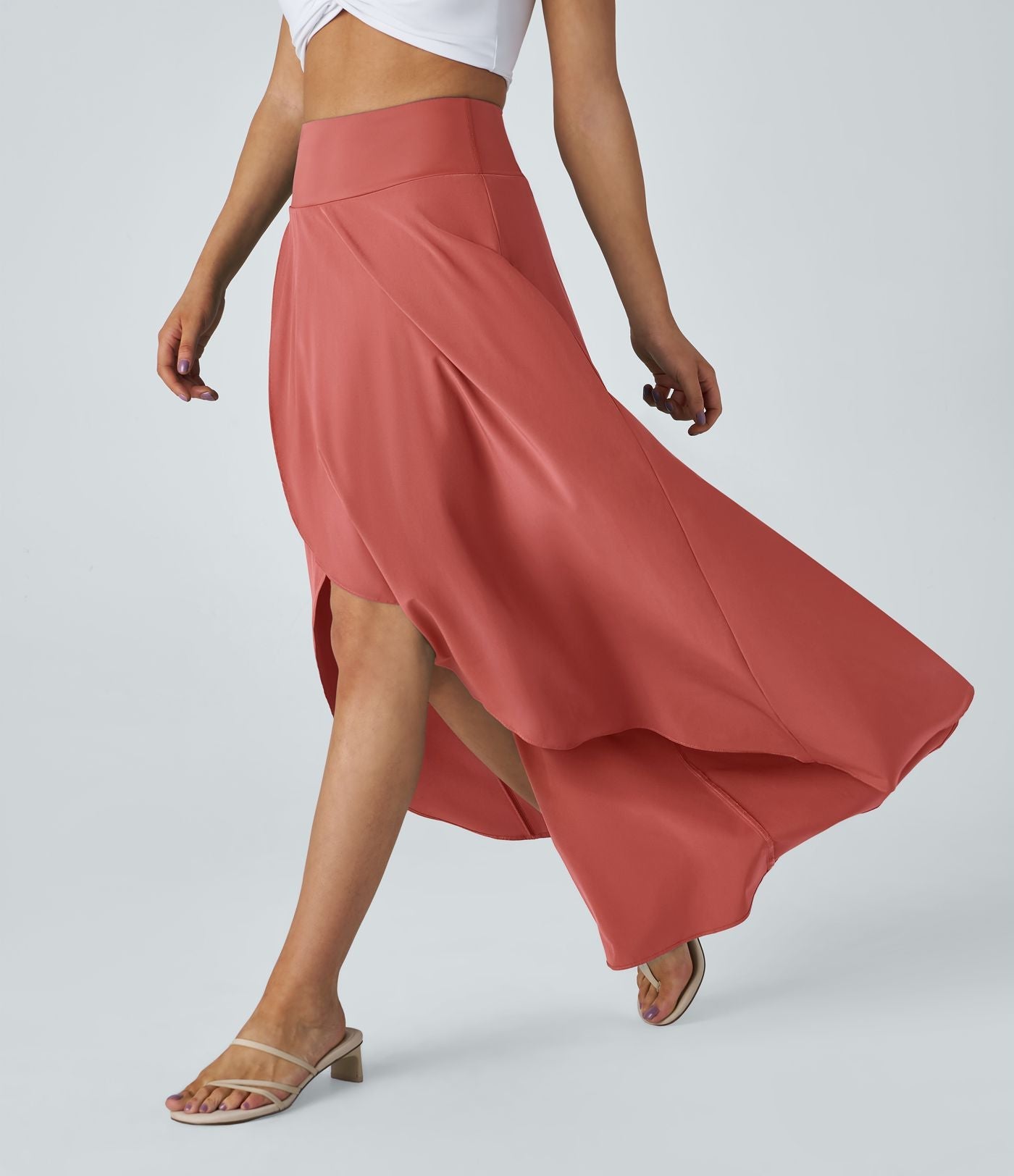 OMNIYA™ | Gonna Maxi Con Spacco e Confortevole