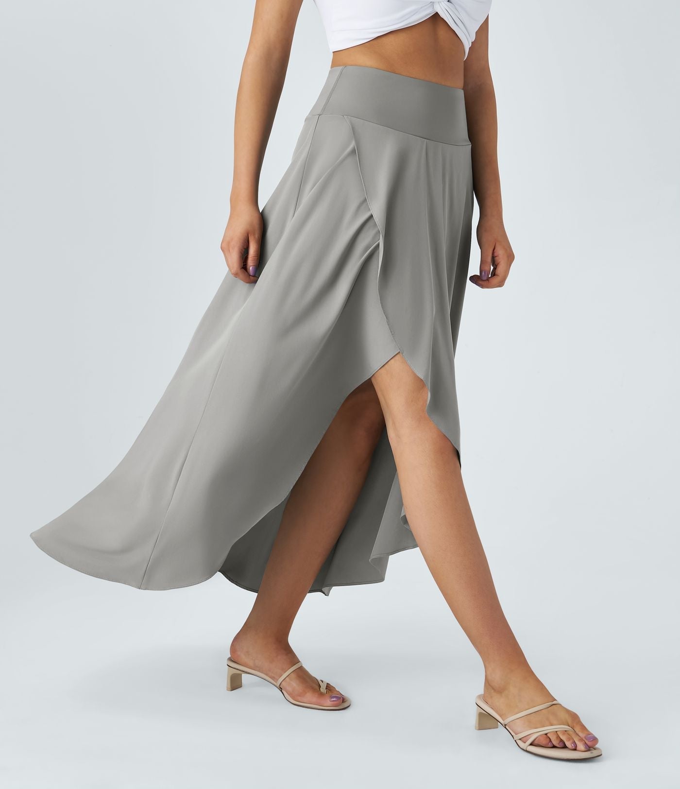 OMNIYA™ | Gonna Maxi Con Spacco e Confortevole