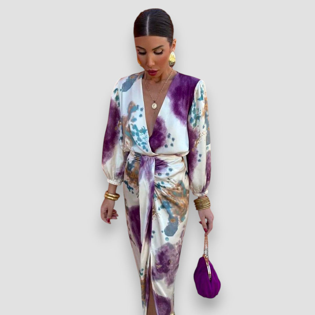OMNIYA™ | Abito Elegante con Scollo a V
