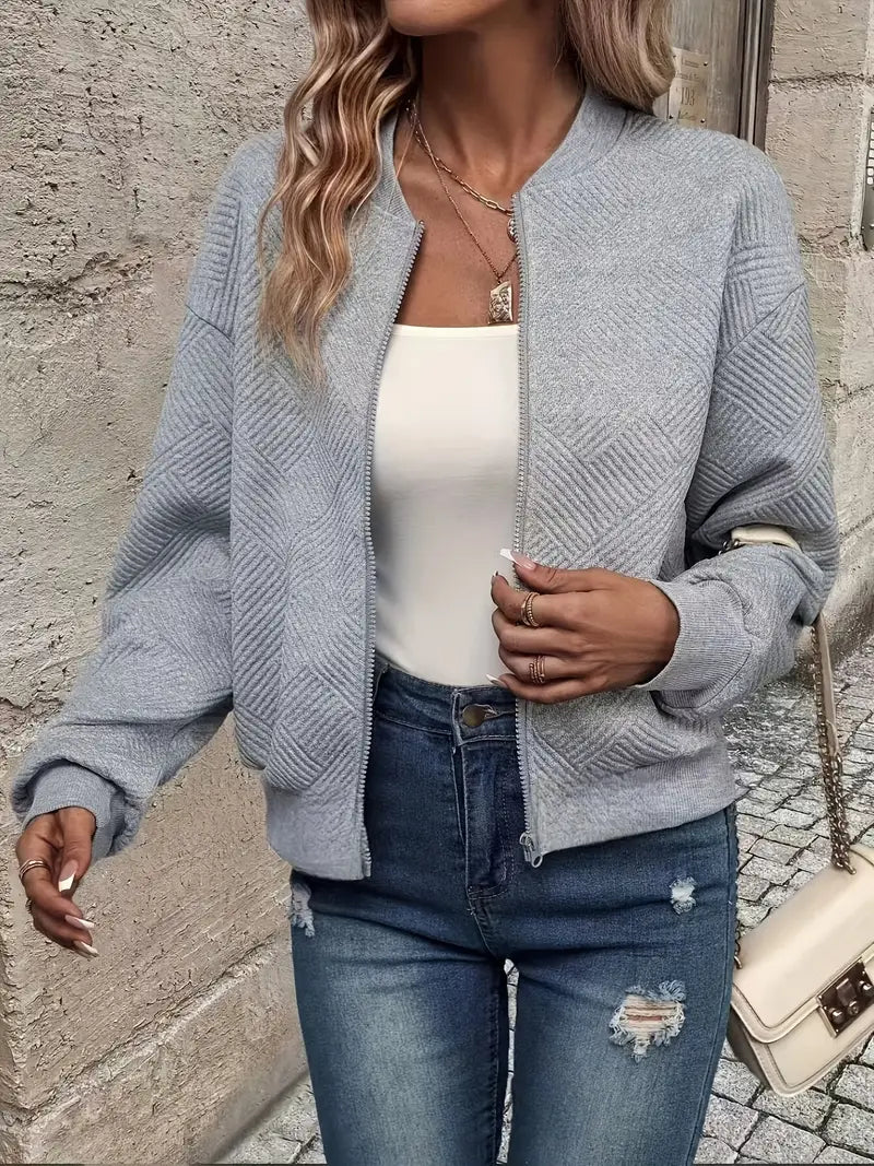 OMNIYA™ | Giacca Primaverile con Chiusura a Zip
