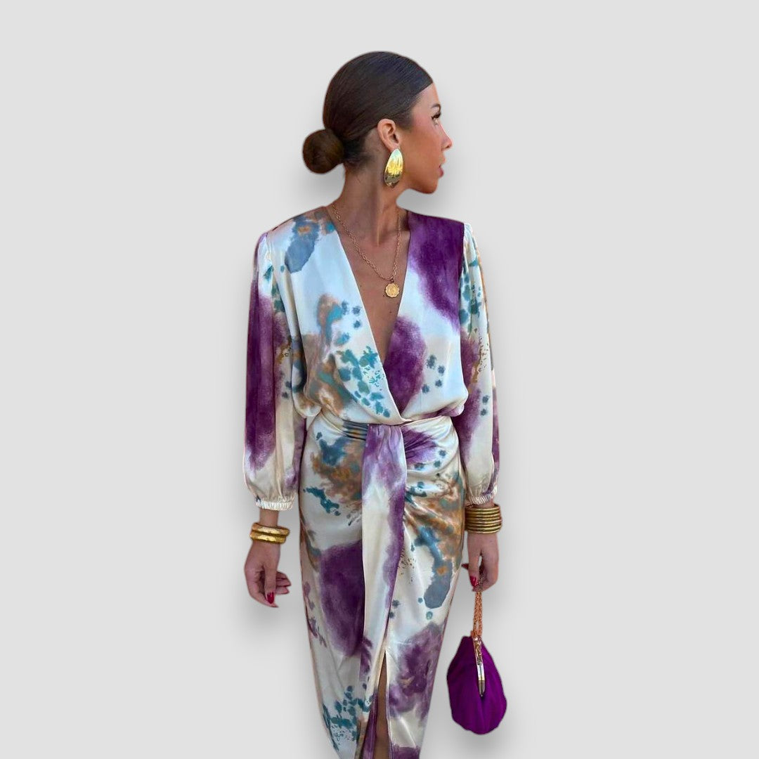 OMNIYA™ | Abito Elegante con Scollo a V