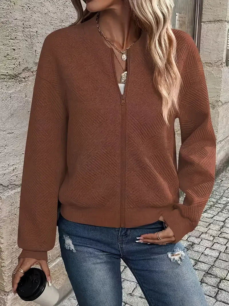 OMNIYA™ | Giacca Primaverile con Chiusura a Zip