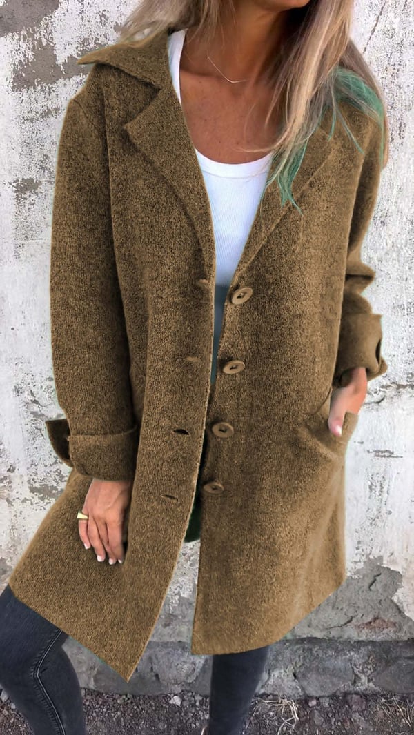OMNIYA™ | Cappotto Informale in Lana