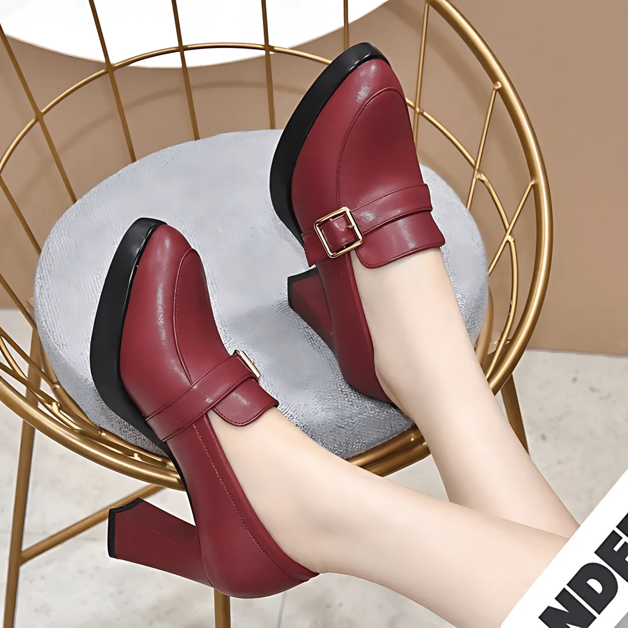 OMNIYA™ | Mocassini comodi con tacco a blocco