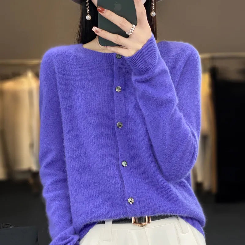 OMNIYA™ | Cardigan Confortevole con Bottoni