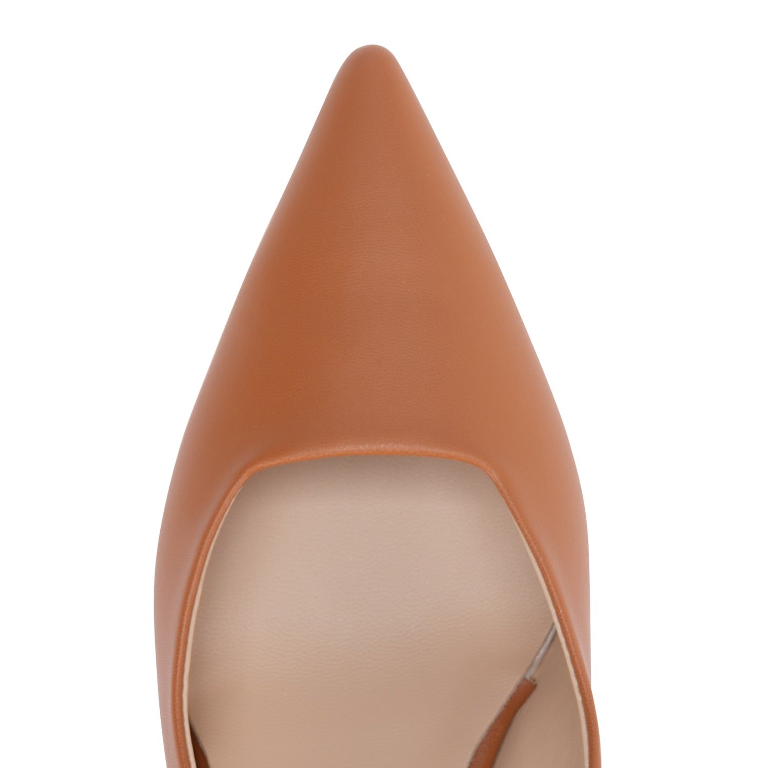 OMNIYA™ | Scarpe con Tacco Basso Cuoio