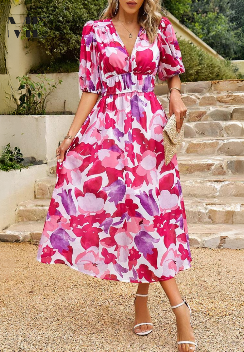 OMNIYA™ | Luxe Midi Dress Senza Tempo (Quasi esaurito)