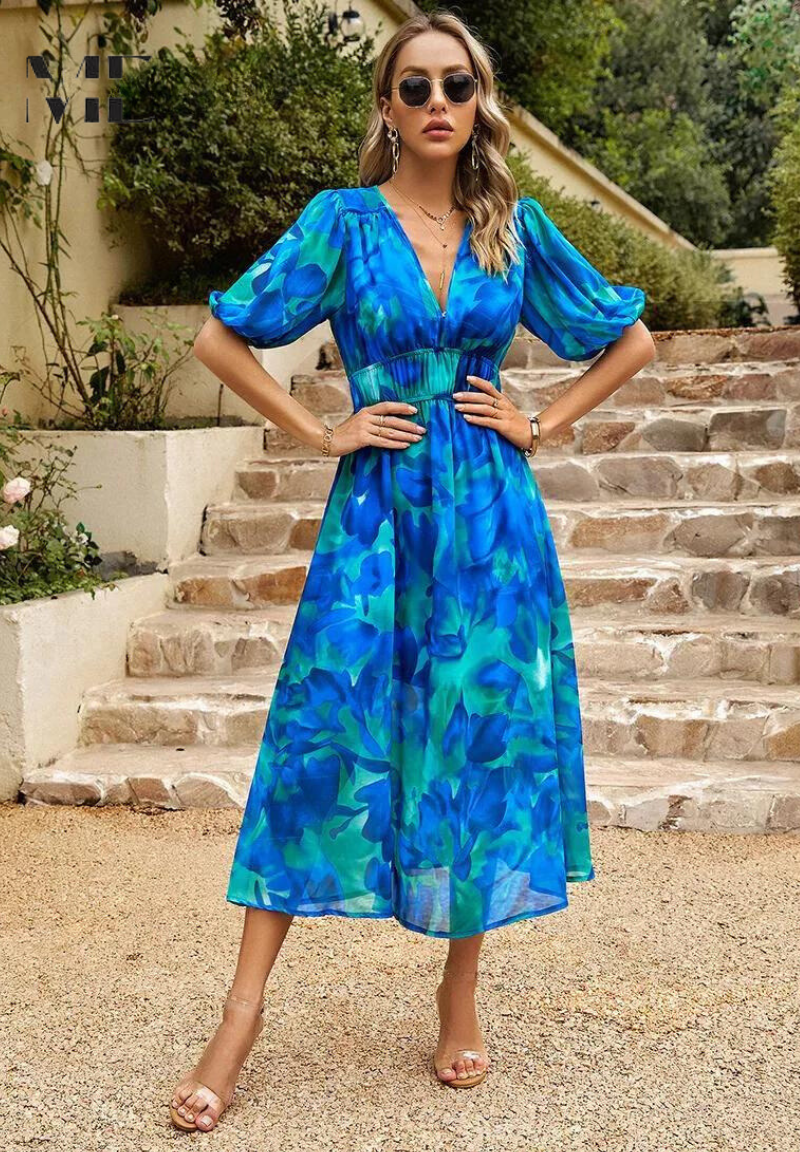 OMNIYA™ | Luxe Midi Dress Senza Tempo (Quasi esaurito)