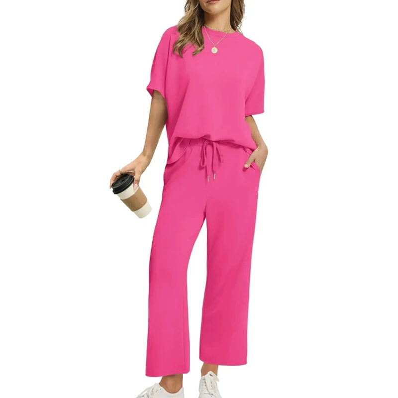 OMNIYA™ | Completo casual top e pantalone