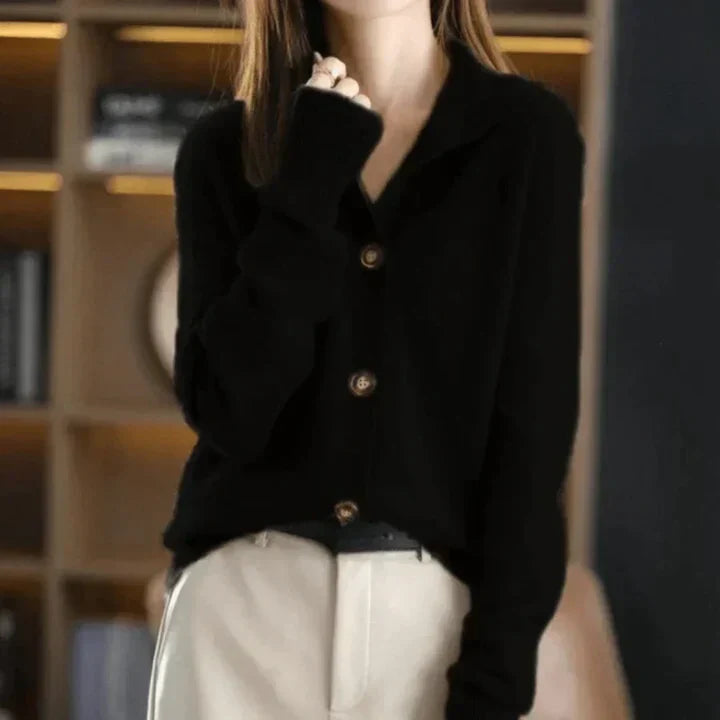 OMNIYA™ | Cardigan comodo con bottoni