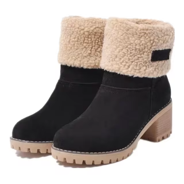 OMNIYA™ | Stivali da neve in pelle eleganti e caldi