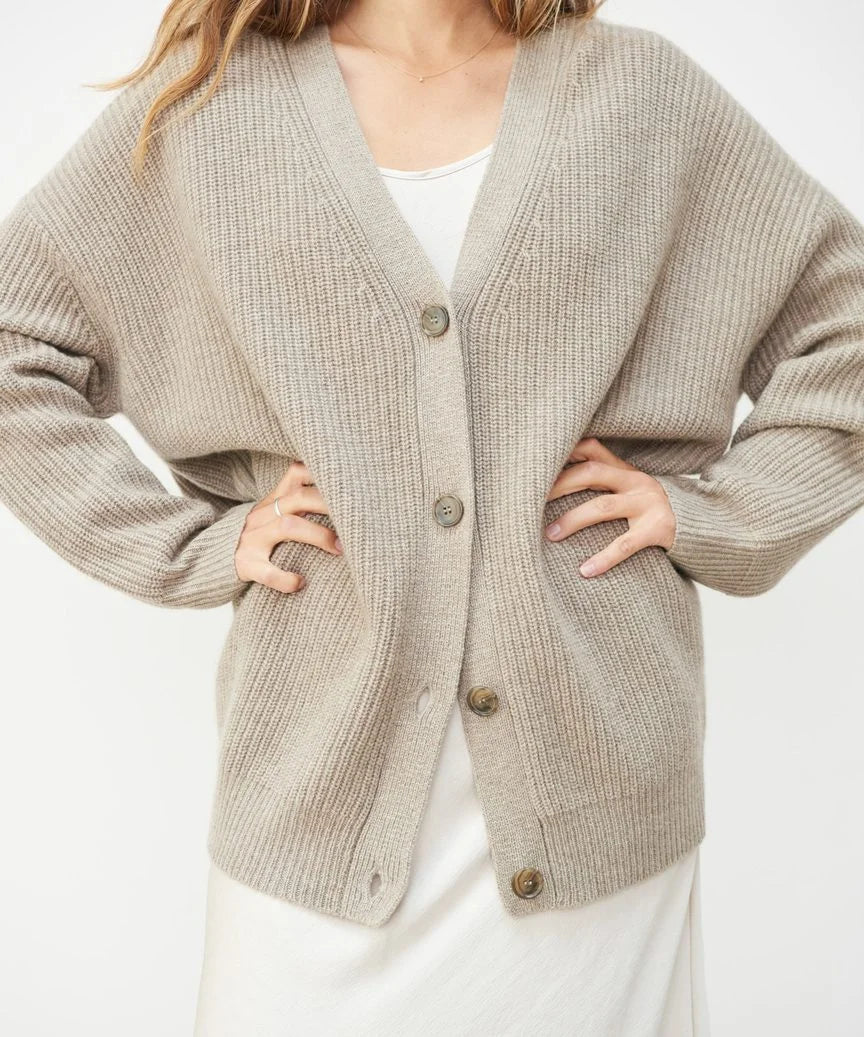 OMNIYA™ | Cardigan Elegante con Bottoni