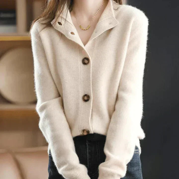 OMNIYA™ | Cardigan comodo con bottoni