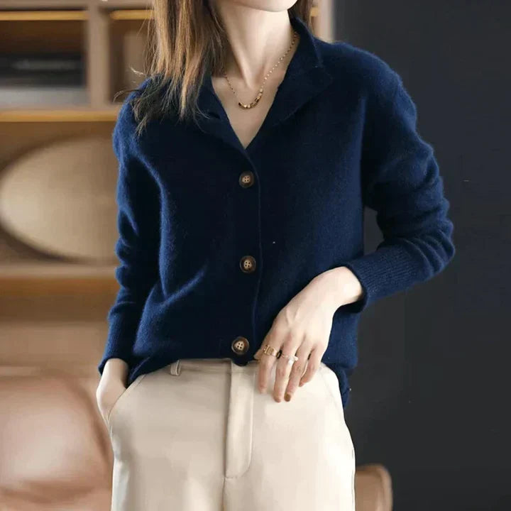 OMNIYA™ | Cardigan comodo con bottoni