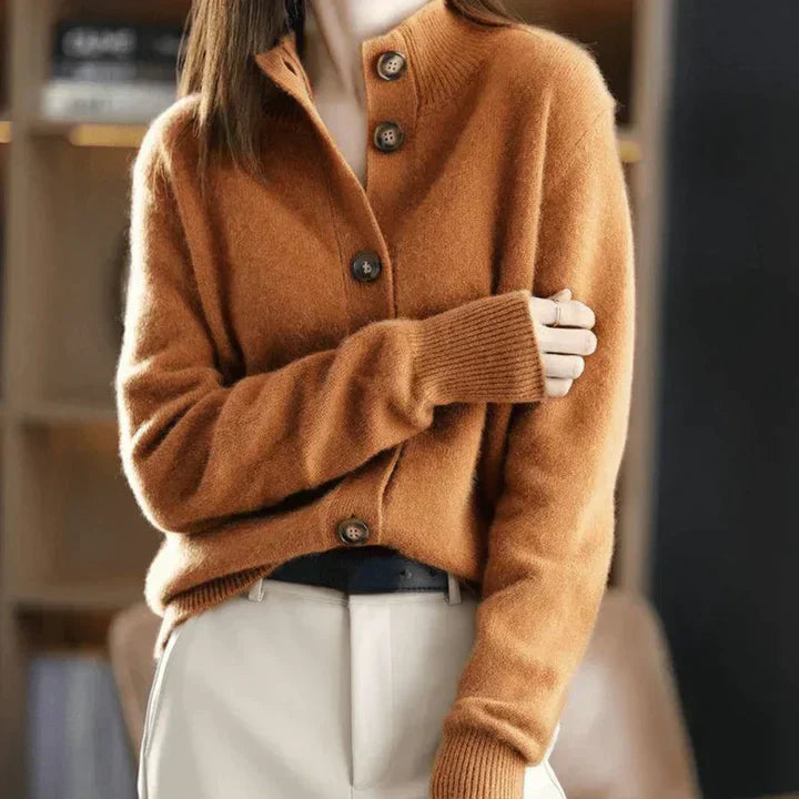 OMNIYA™ | Cardigan comodo con bottoni