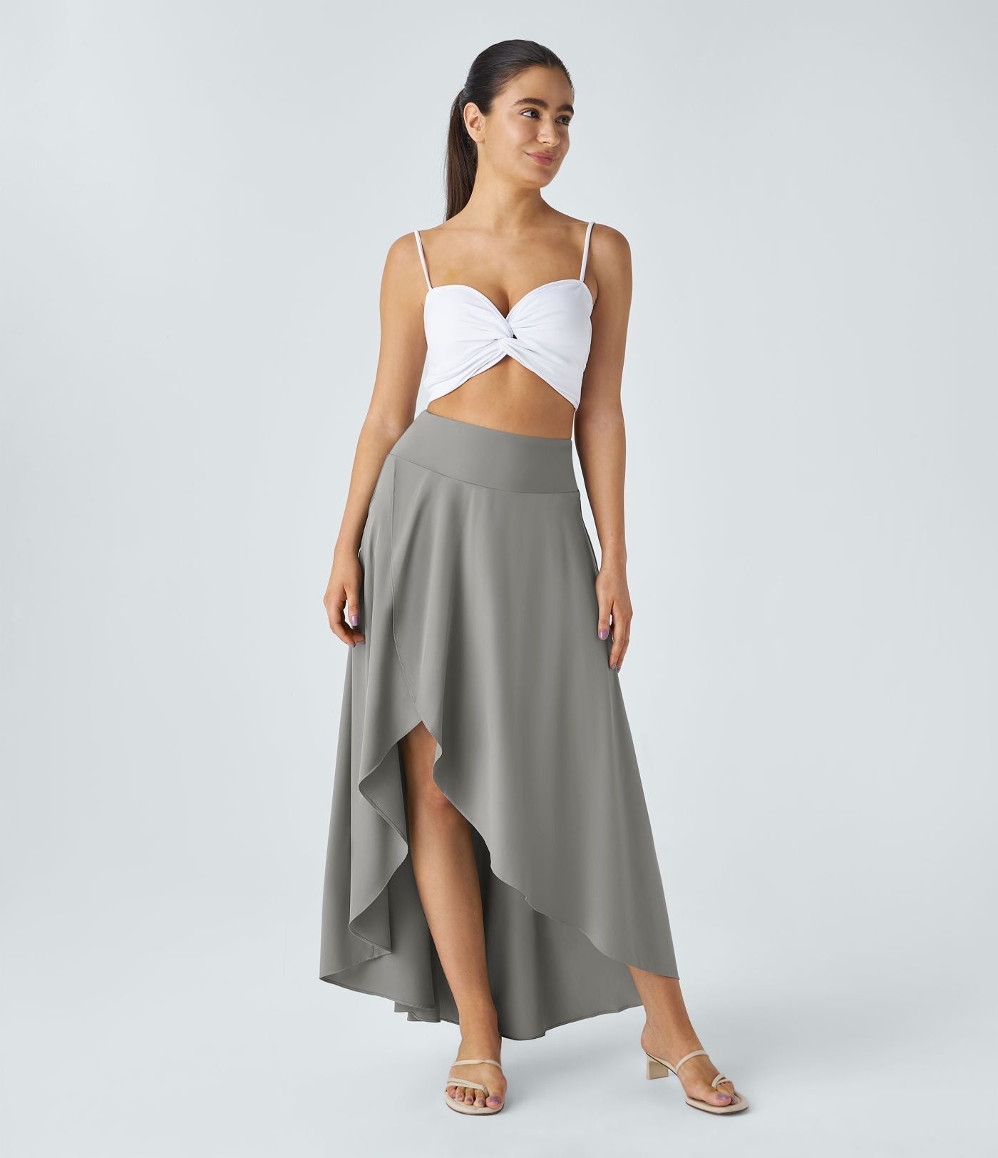 OMNIYA™ | Gonna Maxi Con Spacco e Confortevole