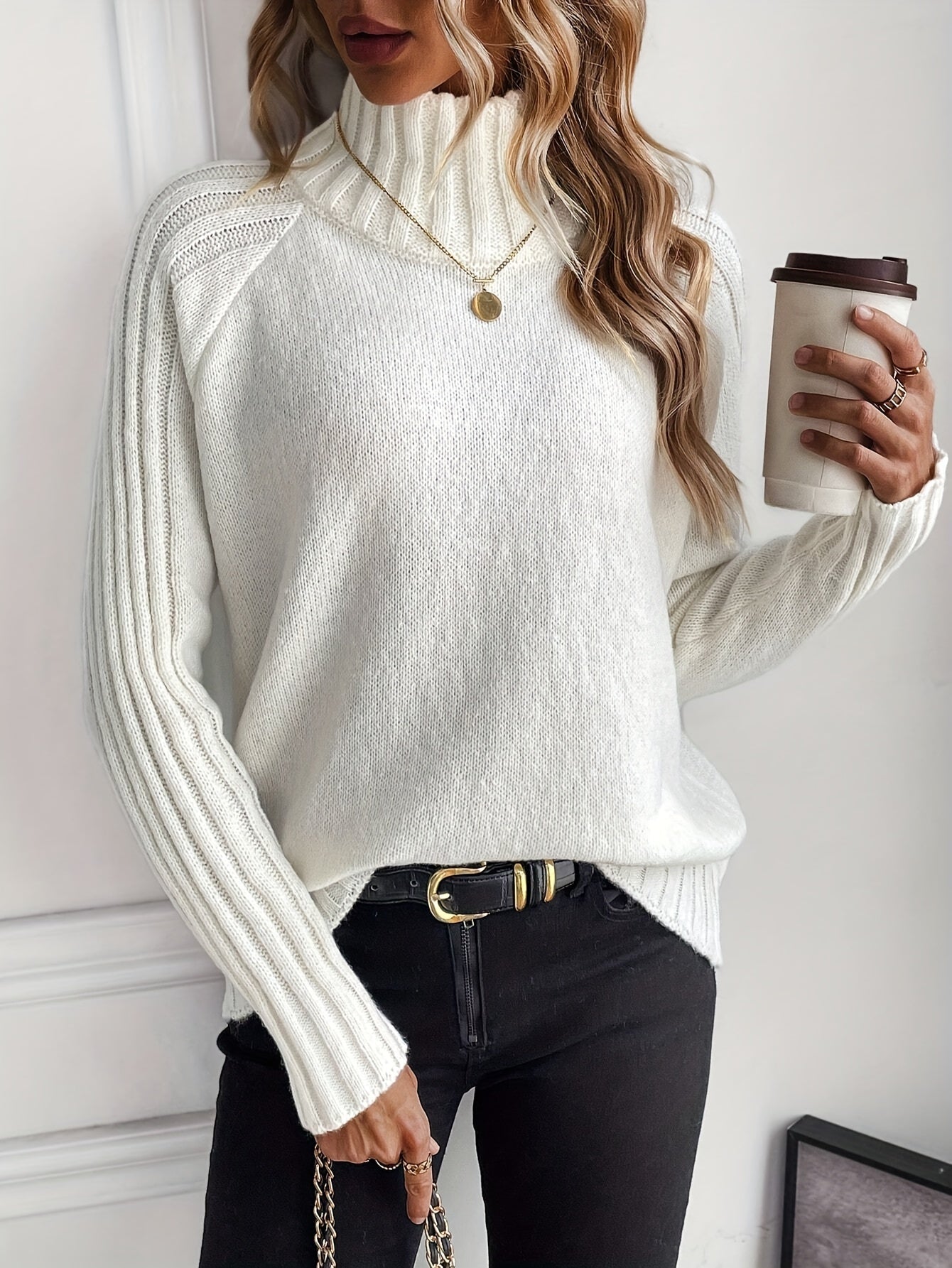 OMNIYA™ | Maglione elegante in maglia