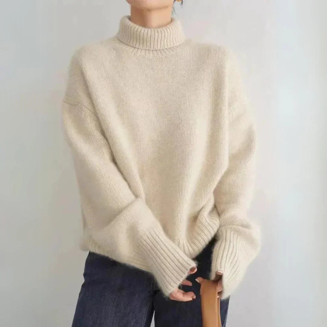 OMNIYA™ | Maglione a Collo Alto Morbido e Confortevole