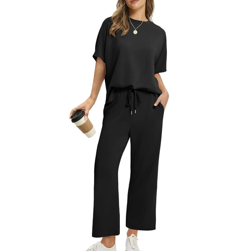 OMNIYA™ | Completo casual top e pantalone