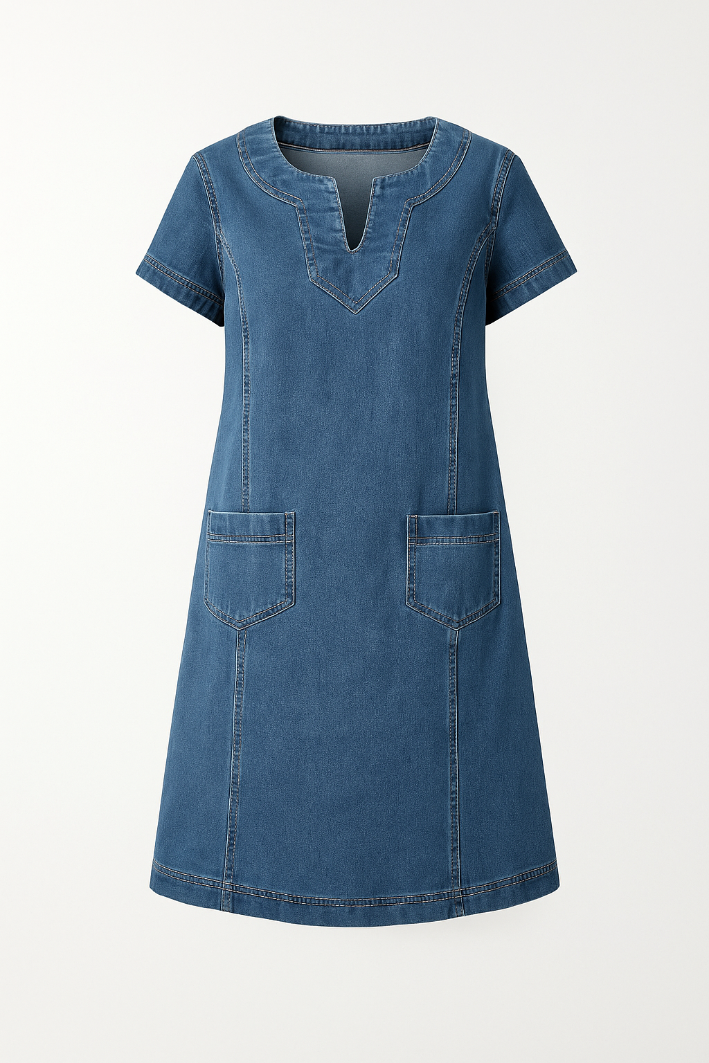OMNIYA™ | Vestito in jeans morbido