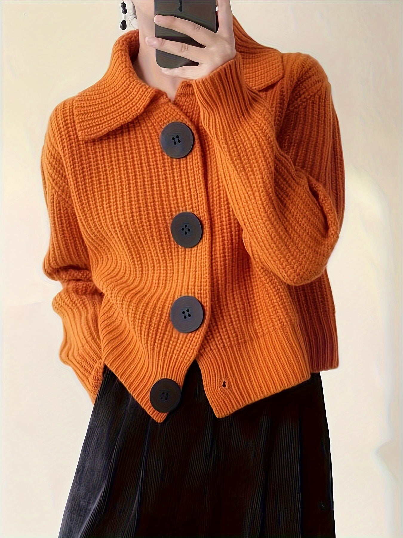 OMNIYA™ | Cardigan in maglia a coste