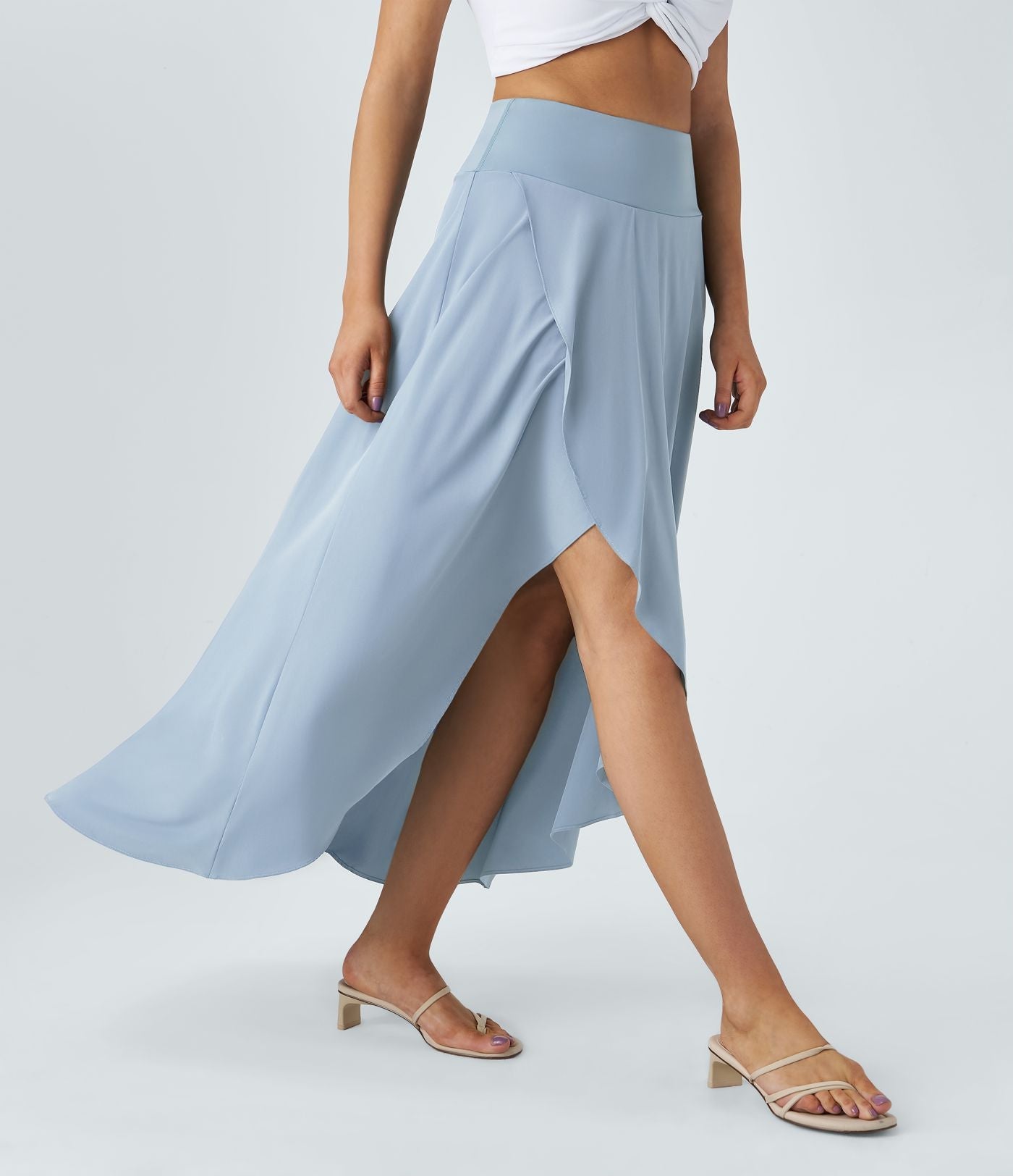 OMNIYA™ | Gonna Maxi Con Spacco e Confortevole