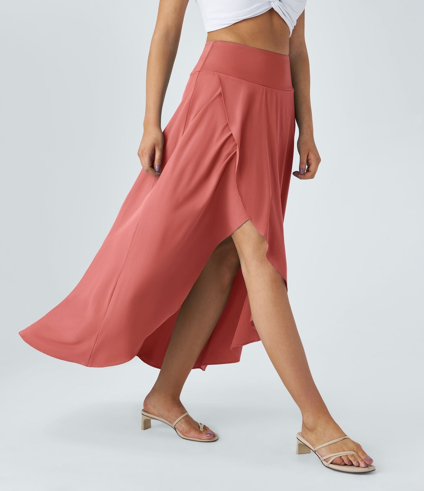 OMNIYA™ | Gonna Maxi Con Spacco e Confortevole