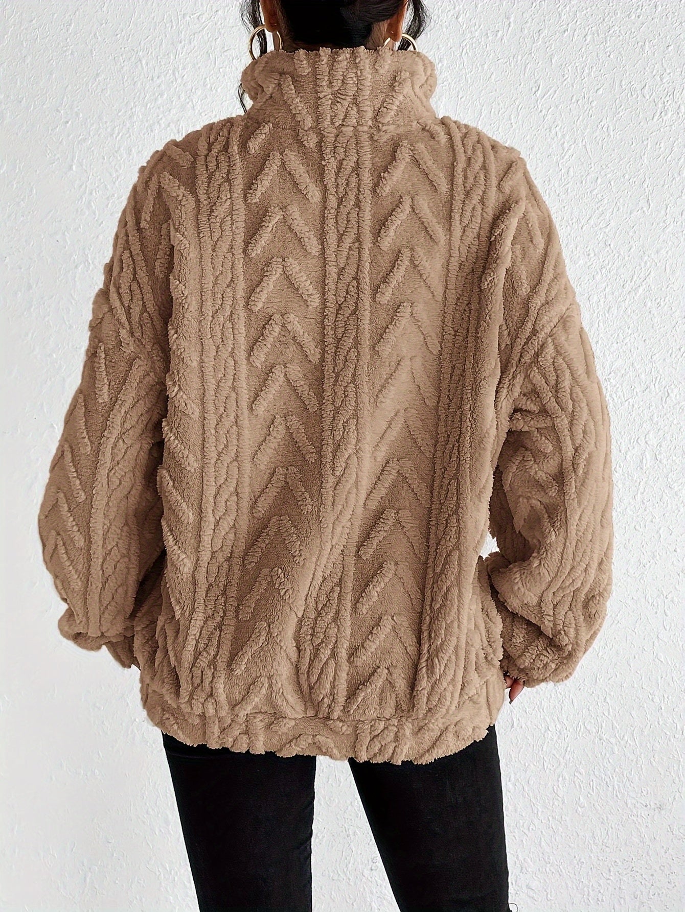 OMNIYA™ | Maglione in pile elegante