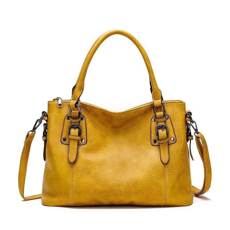 OMNIYA™ | Elegante borsa a tracolla in pelle