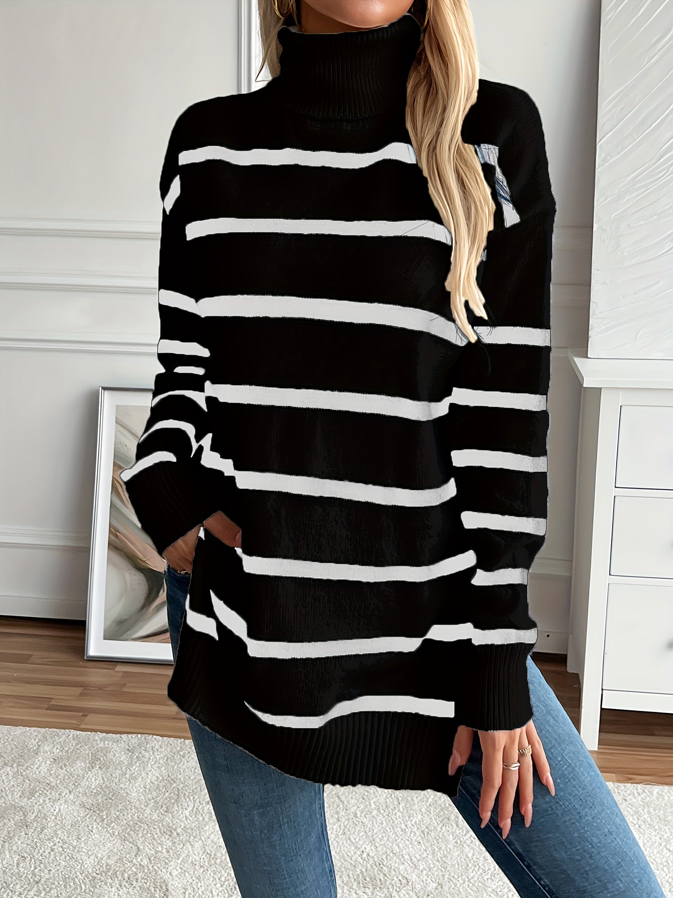 OMNIYA™ | Maglione a righe