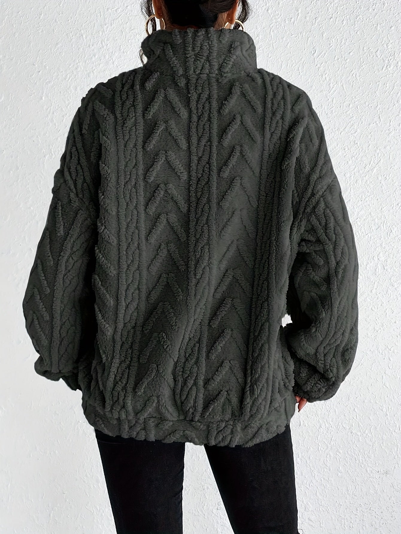 OMNIYA™ | Maglione in pile elegante