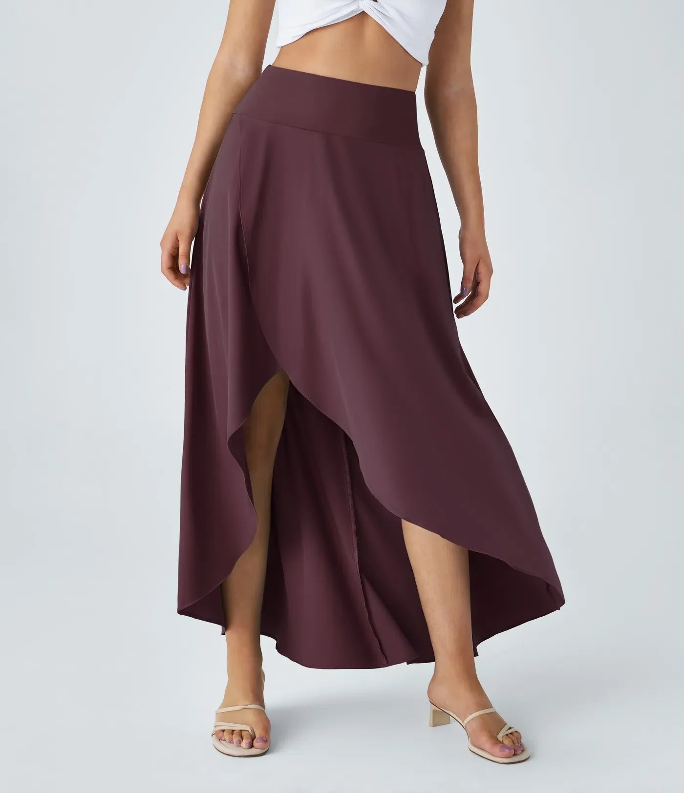 OMNIYA™ | Gonna Maxi Con Spacco e Confortevole