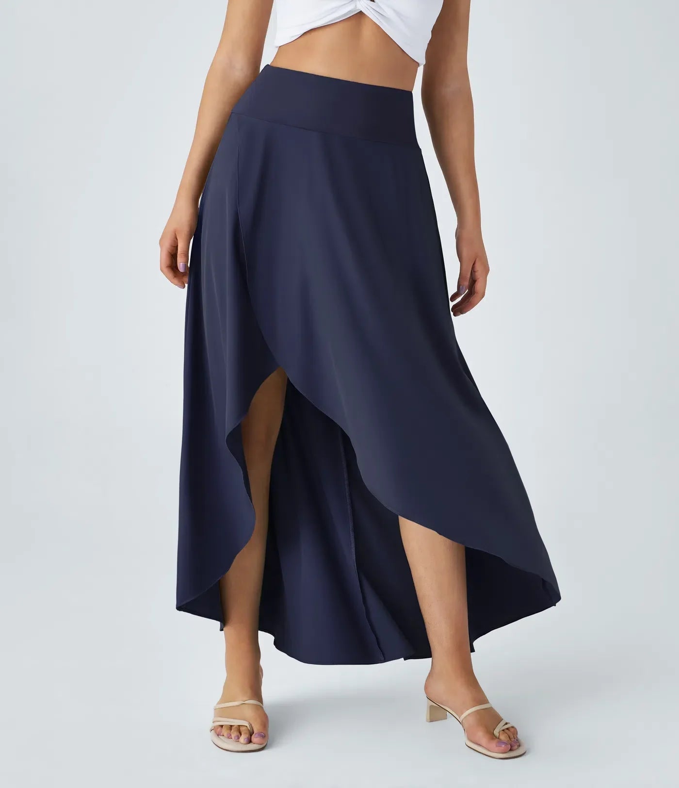 OMNIYA™ | Gonna Maxi Con Spacco e Confortevole