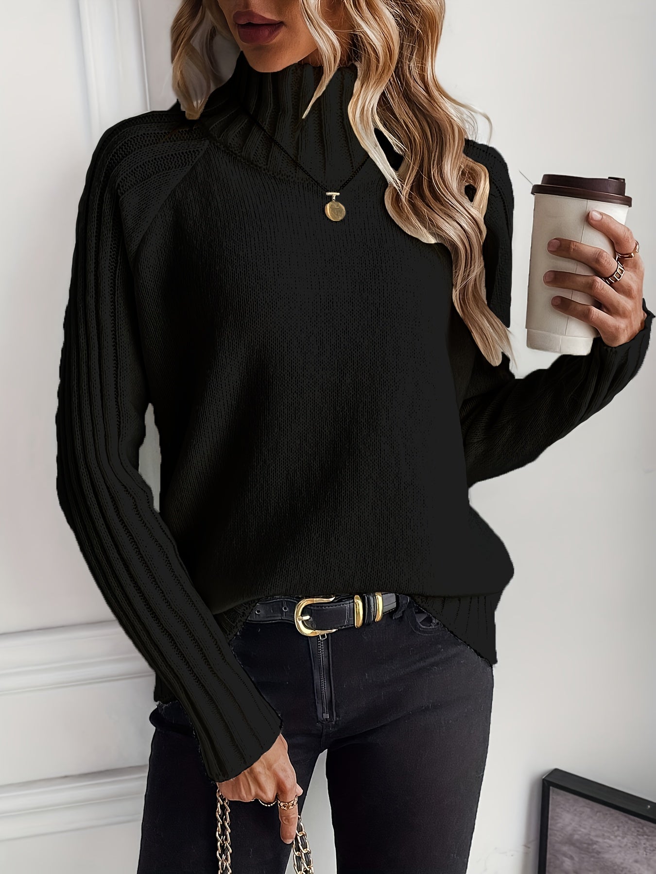 OMNIYA™ | Maglione elegante in maglia