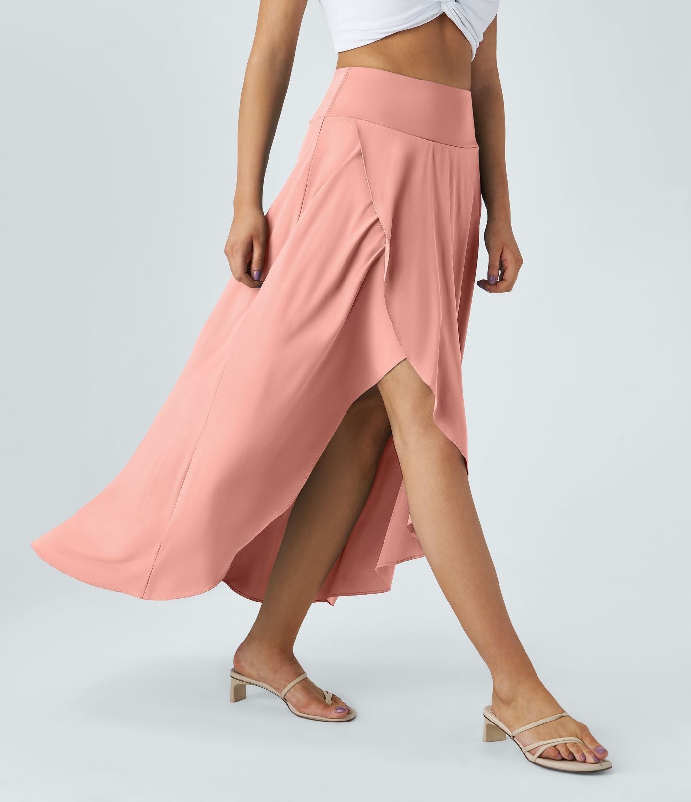 OMNIYA™ | Gonna Maxi Con Spacco e Confortevole