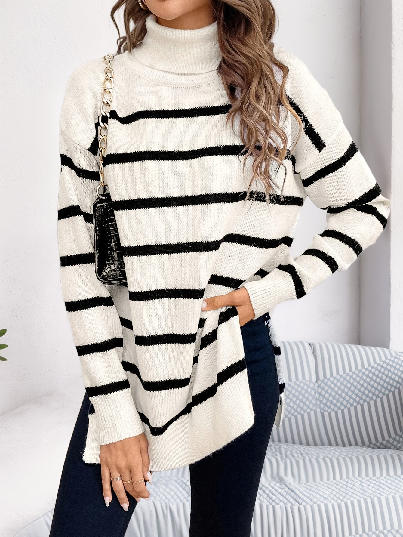 OMNIYA™ | Maglione a righe