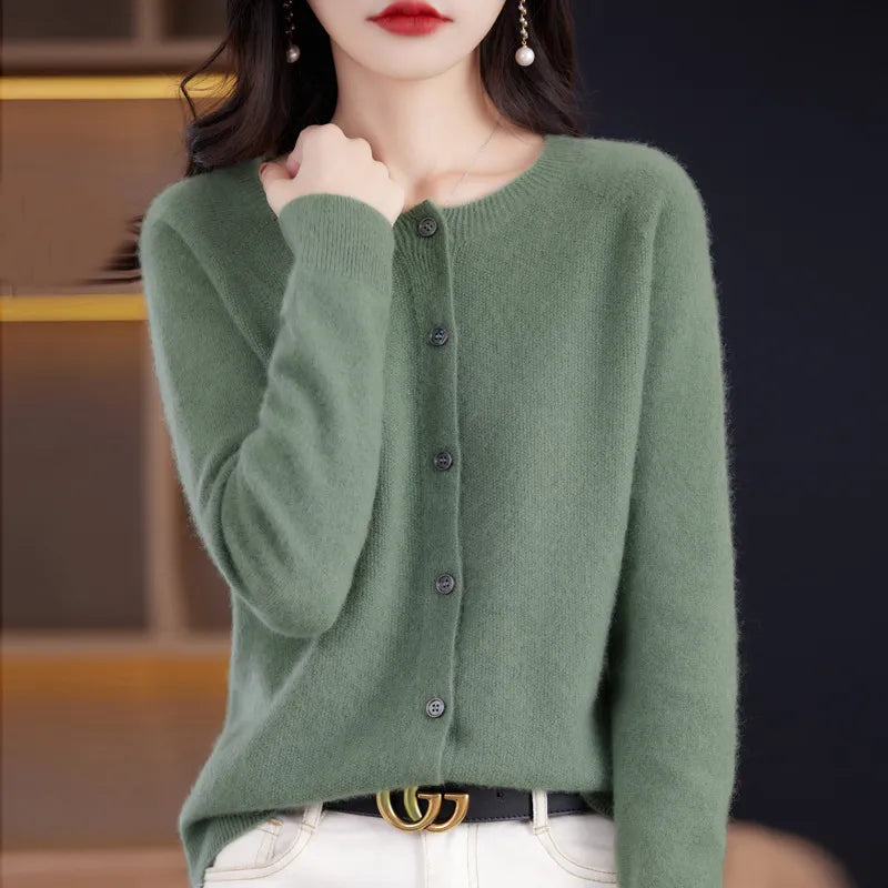 OMNIYA™ | Cardigan Confortevole con Bottoni