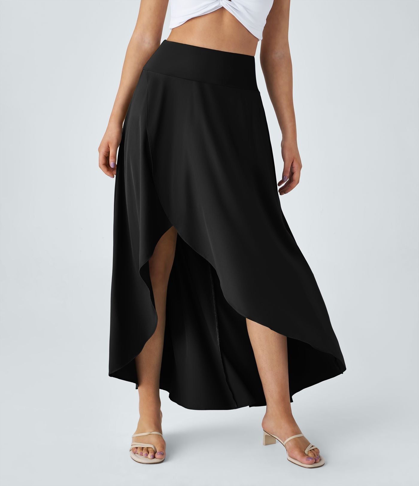 OMNIYA™ | Gonna Maxi Con Spacco e Confortevole