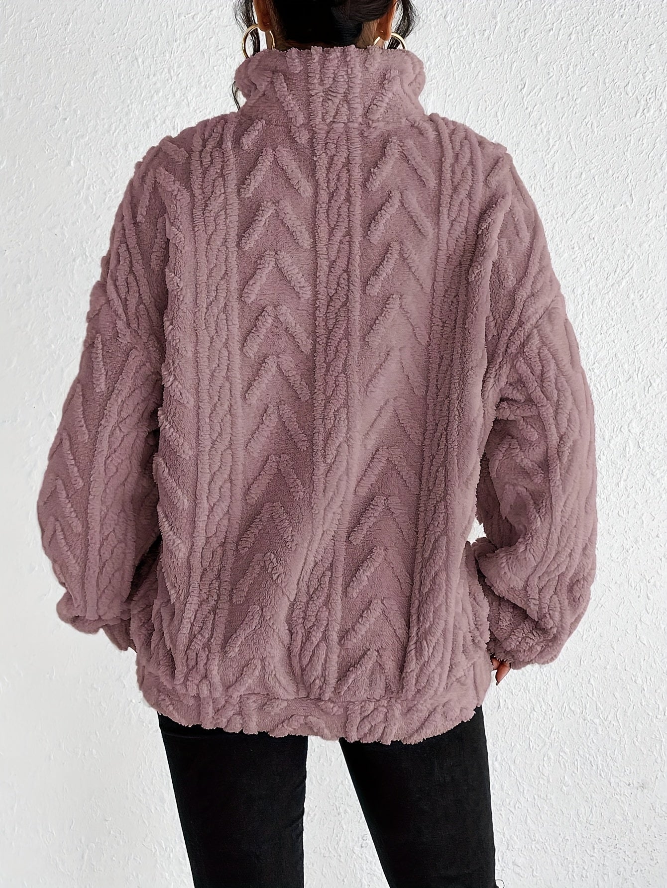 OMNIYA™ | Maglione in pile elegante