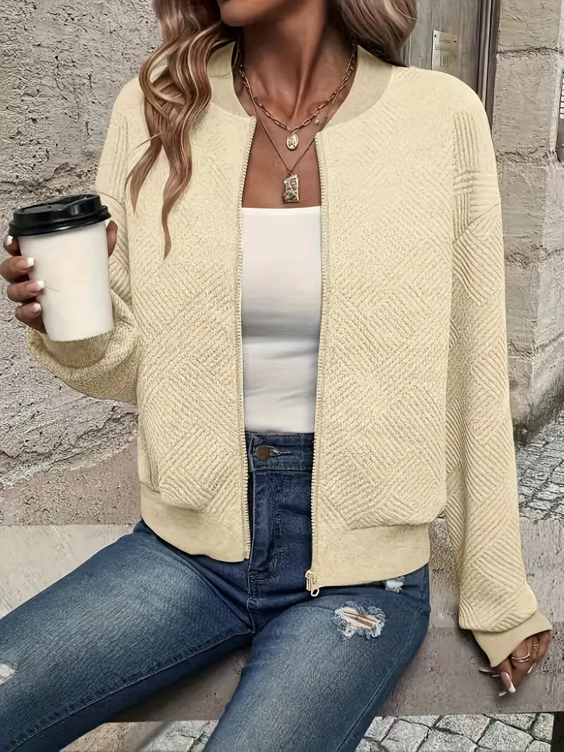 OMNIYA™ | Giacca Primaverile con Chiusura a Zip