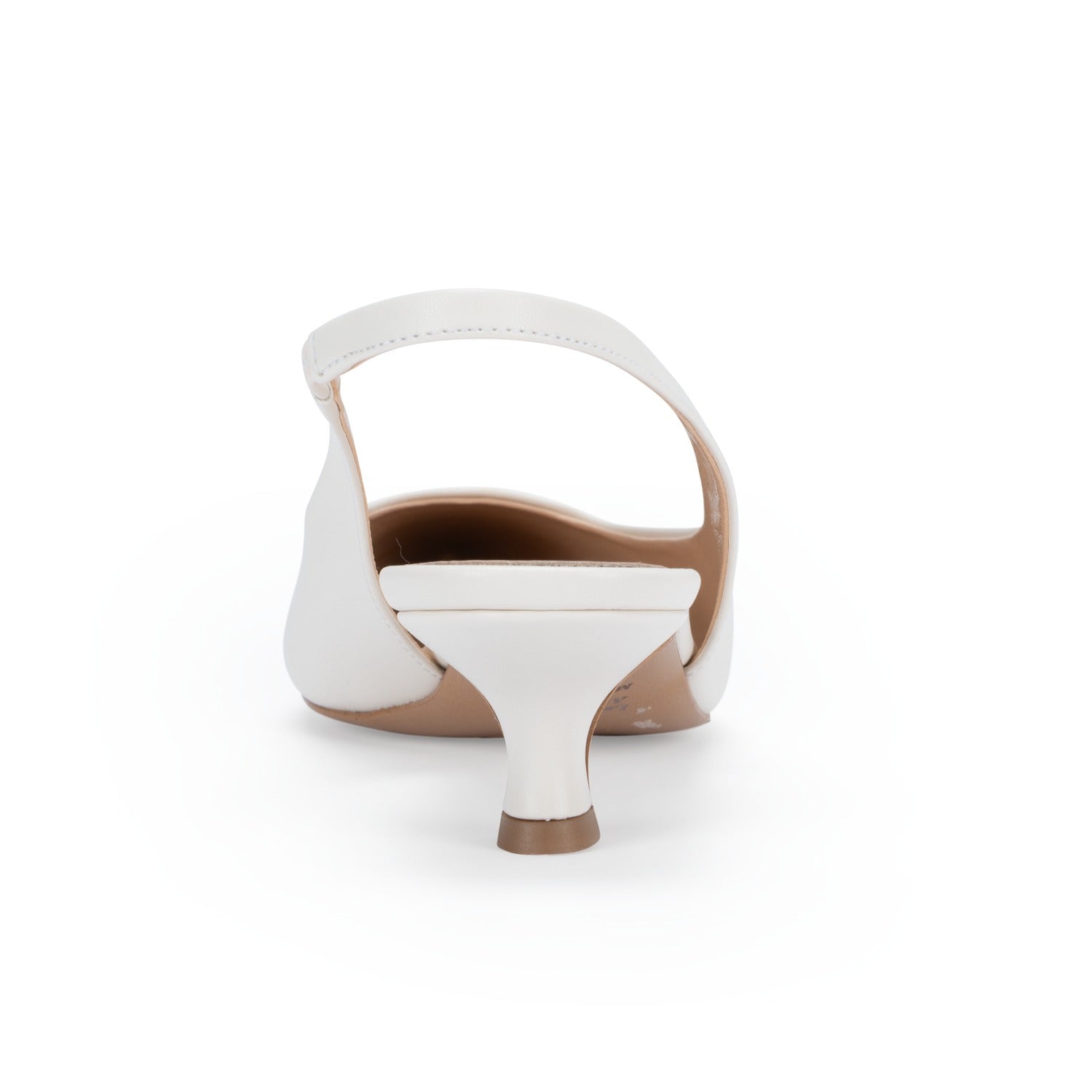 OMNIYA™ | Scarpe con Tacco Basso Bianche