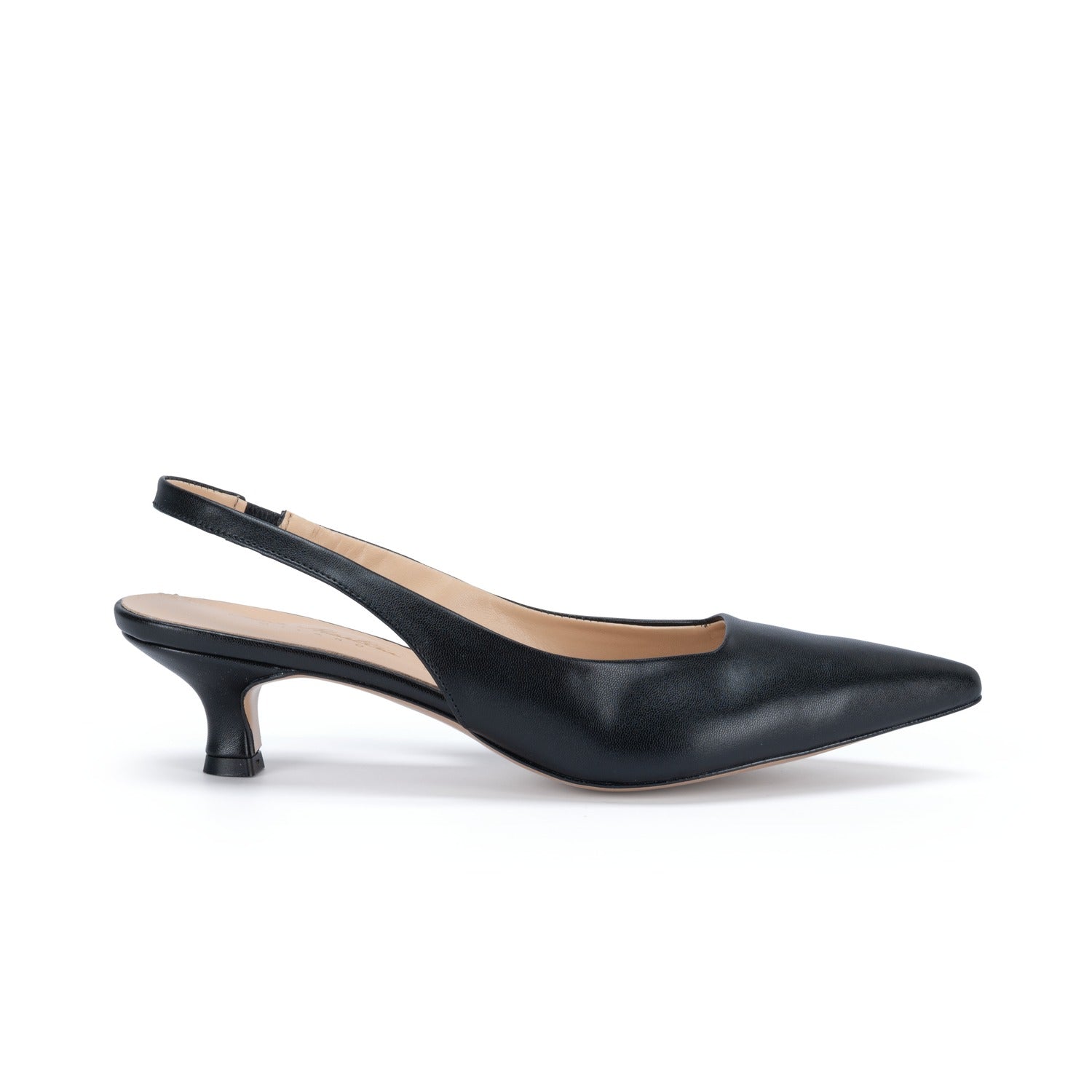 OMNIYA™ | Scarpe con Tacco Basso Nere