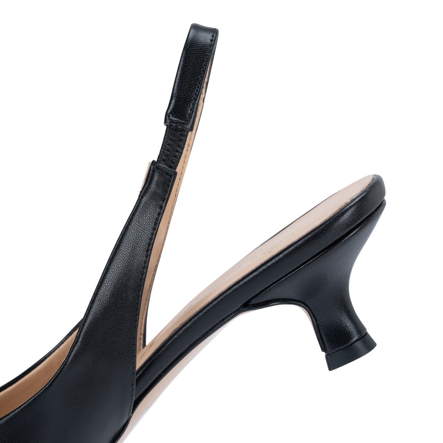 OMNIYA™ | Scarpe con Tacco Basso Nere