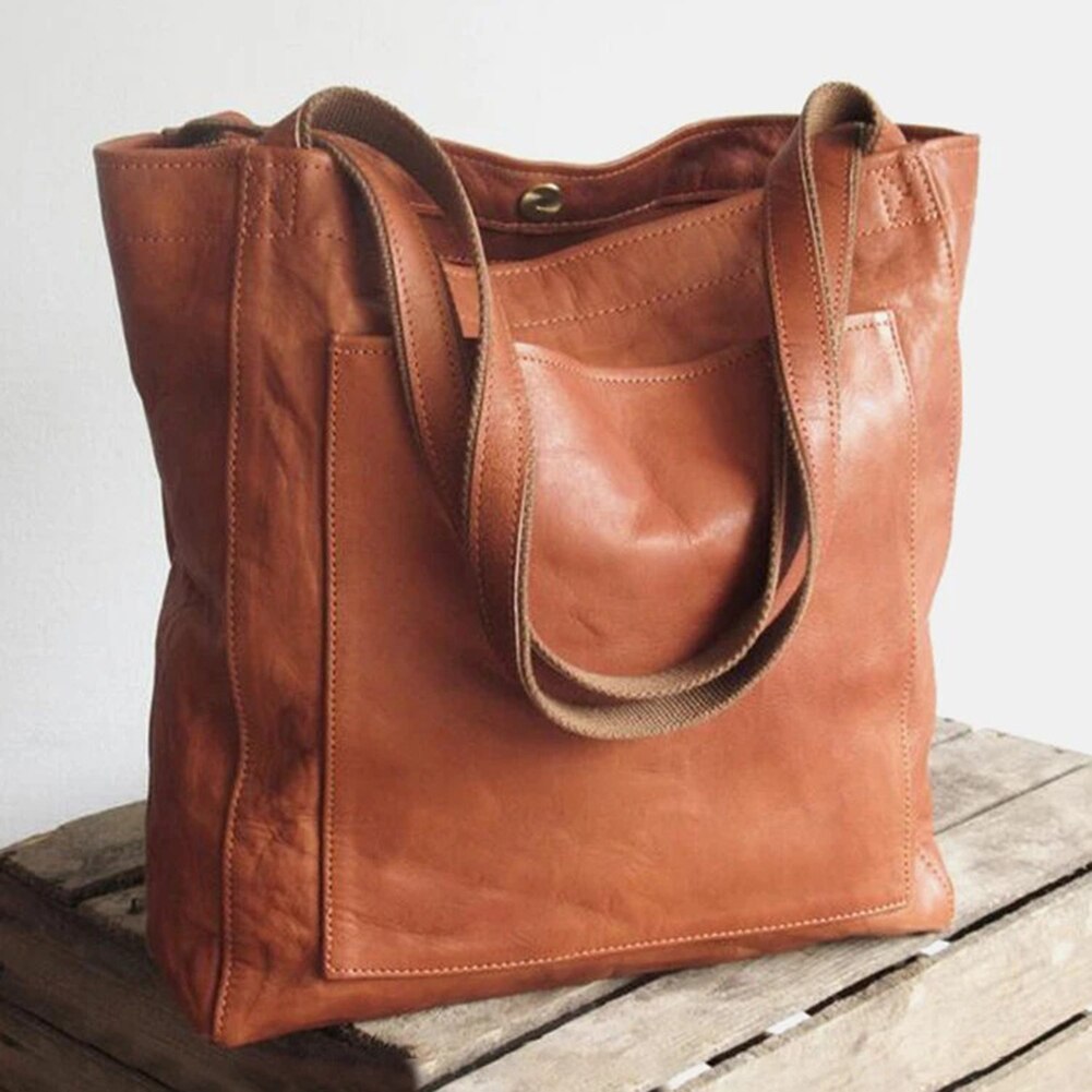 OMNIYA™ | Borsa tote in pelle