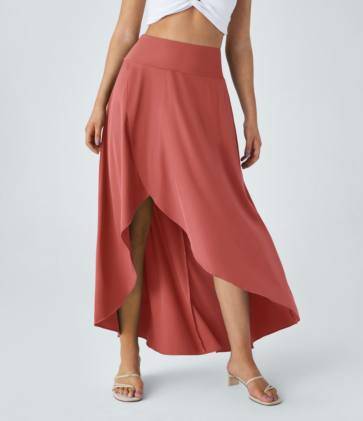 OMNIYA™ | Gonna Maxi Con Spacco e Confortevole