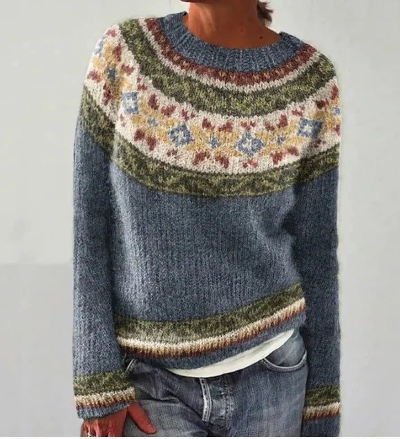 OMNIYA™ | Maglione autunnale retrò
